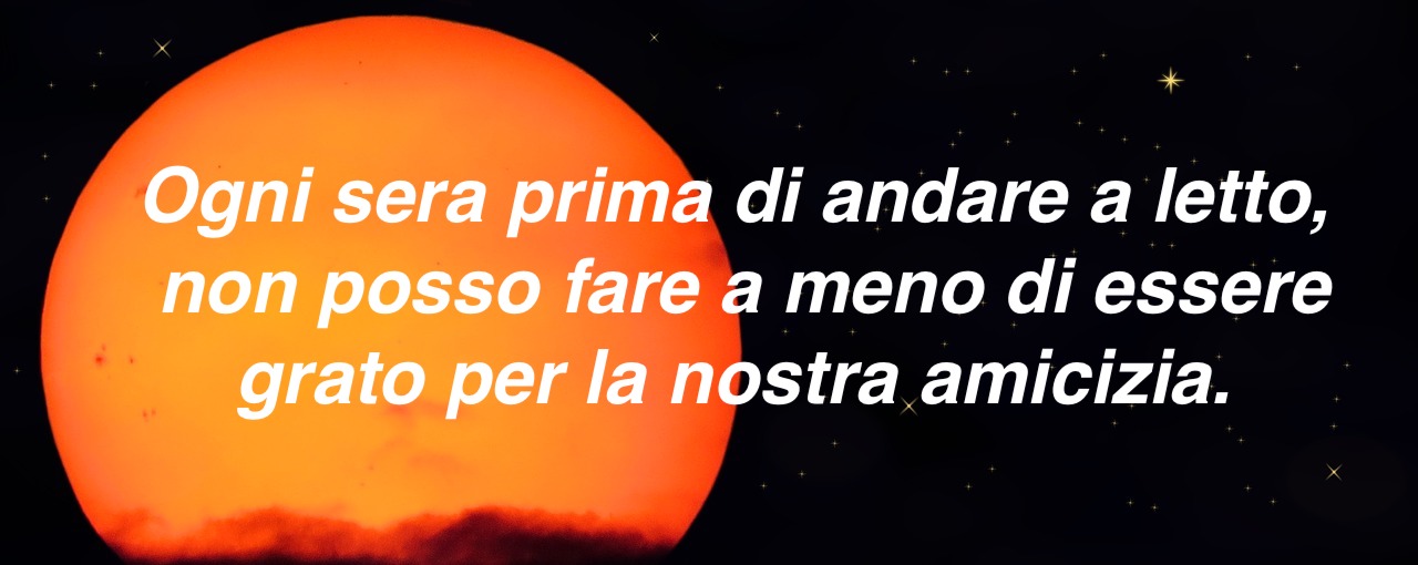  dolce notte immagine con frase
